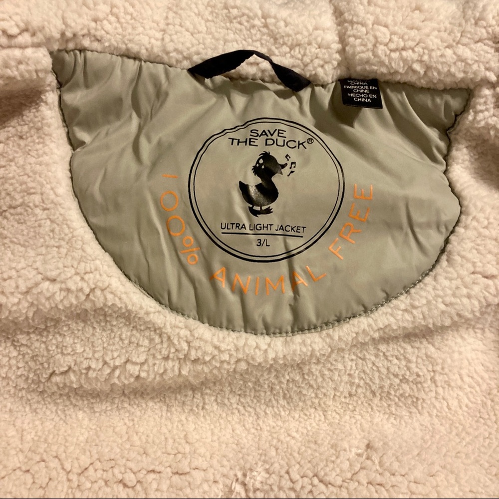 Animal-Free Sherpa Coat - Picture 11 of 16